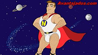 What powers does this super big ass gay have?