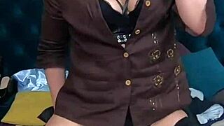 too many clothes on this amateur milf latina stepmom with big boobs.