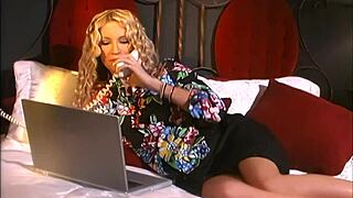 Hey, big boob blonde nicole sheridan takes a huge cock deep in her tight shaved pussy with cowgirl riding and blowjob action