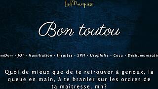 Bon Toutou - French Audio Porn Joi Femdom With Cuckold Humiliation