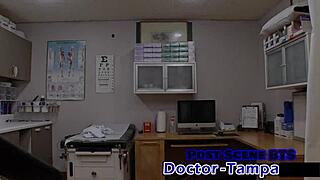 Dr Tampa Conducts Tampa University Entrance Physical On Petite Nurse Zombae In Hospital