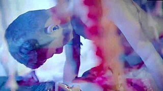 Young Indian couple enjoys their first night together with some romantic moments and Hindi talk