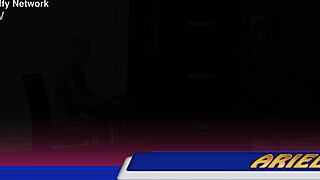 Tattooed and tasty blonde ariel shows swollen pussy lips in wet and puffy solo masturbation.