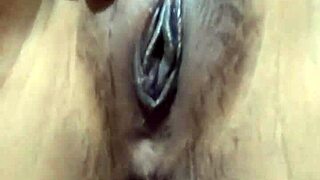 Indonesian girl plays with her tight pussy using fingers in 2025