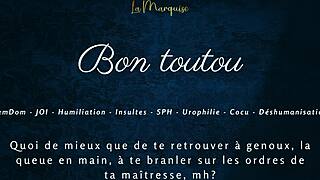 Bon Toutou - French Audio Porn Joi Femdom With Cuckold Humiliation