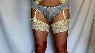 Why Wear Sailor Uniform With Sexy Lingerie And Shiny Anal Plug?