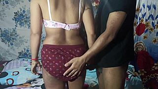 Desi Indian Big Tits and Big Ass Step Sister Gets Hard Rough Sex in Doggy Style By Pulling Her Long Hair!