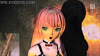 why is megurine luka in bondage for this nude mod project