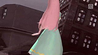 why is megurine luka in bondage for this nude mod project