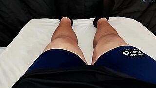 i caught my wife masturbating with a toy cuz my cock's small, but she sucks it good and loves my cum