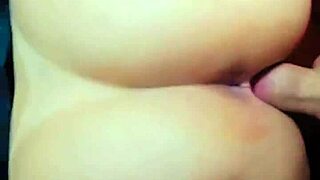 She casually washed cum from her tight wet pussy after huge Brazilian BBW creampie. Big ass panties pulled aside.