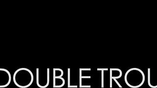 Double Trouble - Meana Wolf - Brooklyn Gray in Horny Lesbian Group with Blowjob and Cumshot