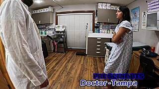 Dr Tampa Conducts Tampa University Entrance Physical On Petite Nurse Zombae In Hospital