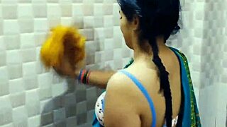 Desi hot beautiful girl gets hardcore fucked by big tits wife in homemade video