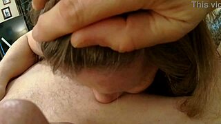 granny peggy sue vampiric cocksucking cum swallower in close up pov deepthroat with facial and swallow