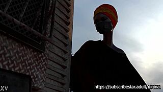 Scarlet Big Cock Inside Anna Sexy Ass!