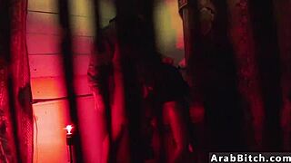 tight arab teen in uniform gets hardcore blowjob action, so petite and real! 🔥