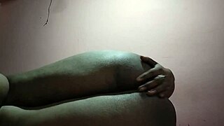 I saw my sister-in-law chatting with her boyfriend on the phone.