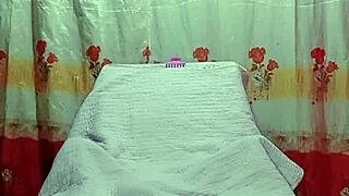 hey what's going on with this amateur couple doing hard fucking at home with her long hair flying?