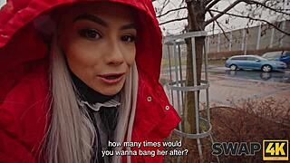 Swap4k Babe Experiences First Time Wife Swap on Sofa With Cuckold Husband Watching