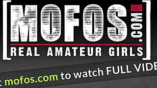 mofos latina sex tapes giggly blonde adrian maya sucking shaved cock pov