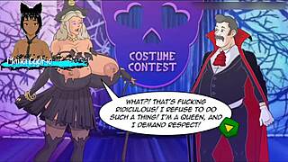Kelsey Charms joined a thrilling Halloween contest to test sex endurance limits.