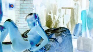 uh, i fucked that blonde milf wearing golden high heels, it was intense