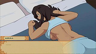 What if four elements trainer book 4 love part 5 shows this old lady karara in big tits hentai action?