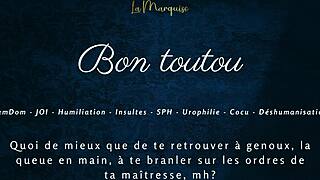 Bon Toutou - French Audio Porn Joi Femdom With Cuckold Humiliation