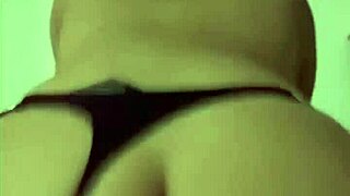 How do my girlfriend's big buttocks bounce so deliciously in this homemade video?