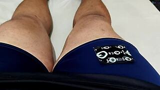 i caught my wife masturbating with a toy cuz my cock's small, but she sucks it good and loves my cum