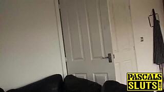 Hey, that beautiful blonde babe Jasmine gets her tight pussy stretched wide by cock in hardcore doggystyle.