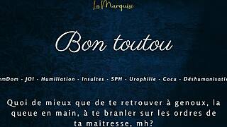 Bon Toutou - French Audio Porn Joi Femdom With Cuckold Humiliation