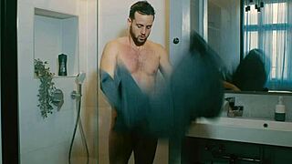 Cleaner Barbie Brill Lays Down for Break Gets Surprised by Guest's Cock