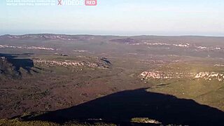 Brunette babe with big ass takes monster cock doggystyle in public outdoor Brazilian adventure.