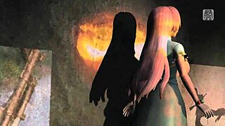 why is megurine luka in bondage for this nude mod project