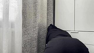 Why Does Hot Algerian Milf Get So Horny During Cleaning?