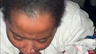 guccicapone gettin head from sneaky link, that bbw sucking on my big black cock in homemade blowjob