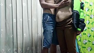 Hey, why don't we fuck like this bent over doggystyle with your big hairy pussy and tits?