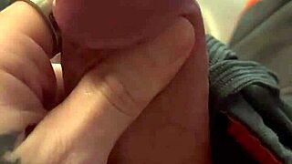 Dick Sounding with Extreme Pre Cum in Close Up Solo Masturbation by Tattooed Amateur