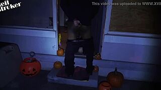 Big Black Cock Doggystyle For Masked Big Ass In Halloween