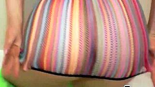 Redhead Penny Pax Gags on Alex Legend's Thick Fat Cock