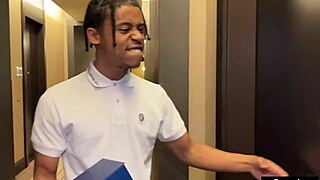 Hey, that lucky stallion really scored big time by banging mature maid Sara Jay's huge assets.