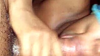 God Bless America With Amateur Ebony Blowjob On Big Black Monster Cock And Swallow!