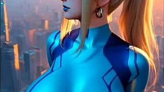 samus aran - super metroid - compilation of cute usa assfucking in anal scenes