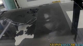 Teen Stepsis Gets Her Face Creamed in POV Action