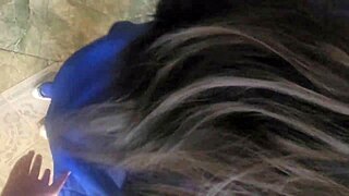 Recording schoolgirl in quickie fuck in school bathroom