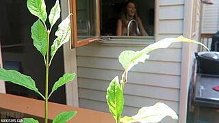 Nikki Gets Detailed Doggystyle Fucking From Behind With Boobs And Tits Exposed