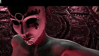 In this gameplay clip from Lust from Beyond, intense scenes unfold with monsters triggering screams and sensual moments.