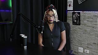 Brazilian blonde lesbians in sheer lingerie and costumes for group swinger sex